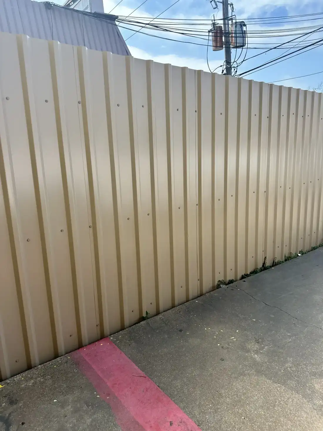 Griffin Fence project in Houston, TX
