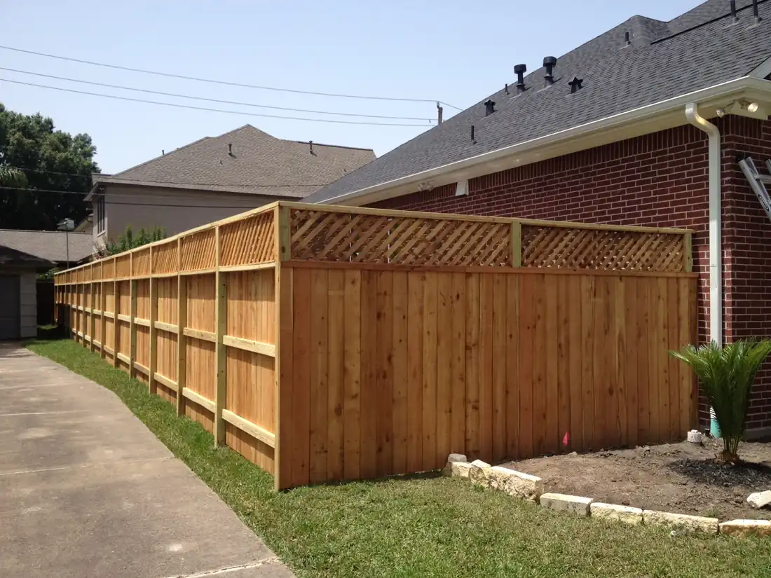 Griffin Fence project in Houston, TX