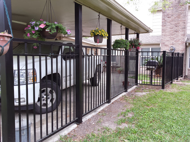 Iron fence installation Houston