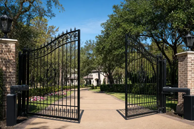 Automatic Gate Installation in Houston, TX — Griffin Fence