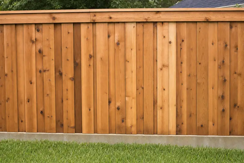 Board-on-Board Cedar Fence in Houston, TX: Full Privacy Done Right