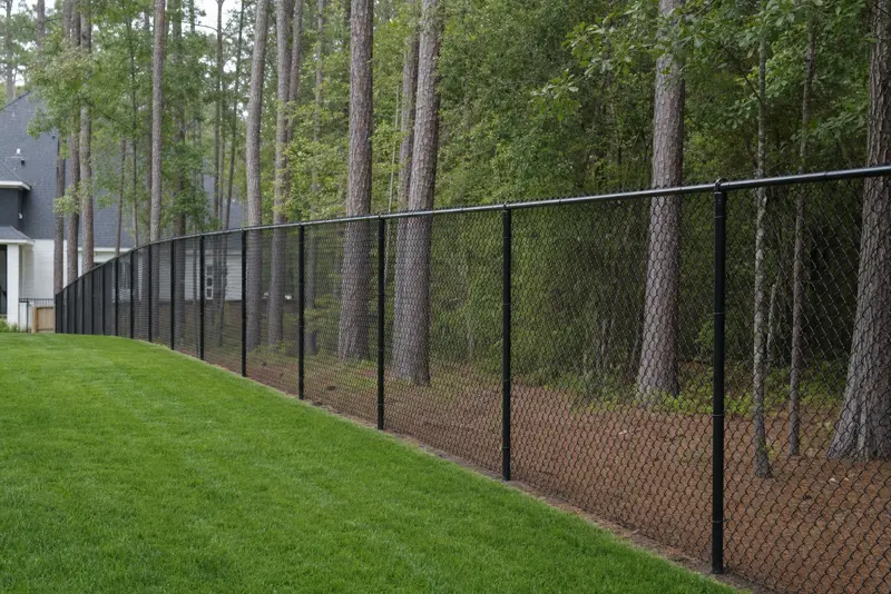 Chain Link Fence Installation in The Woodlands, TX