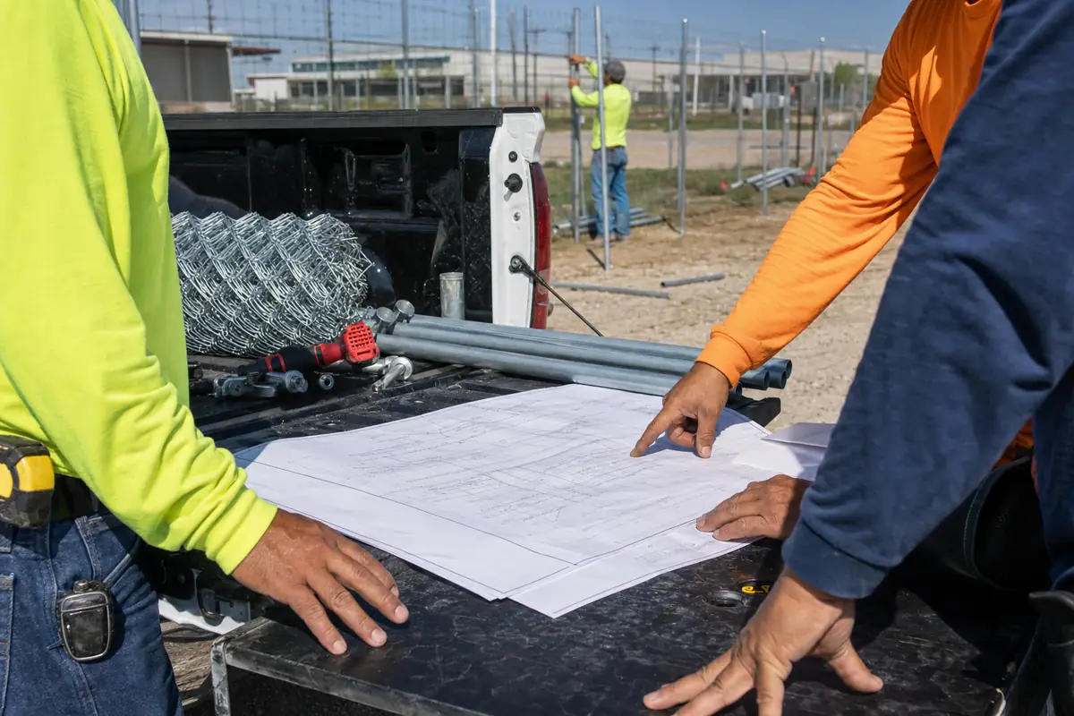How to Hire a Commercial Fence Contractor in Houston, TX