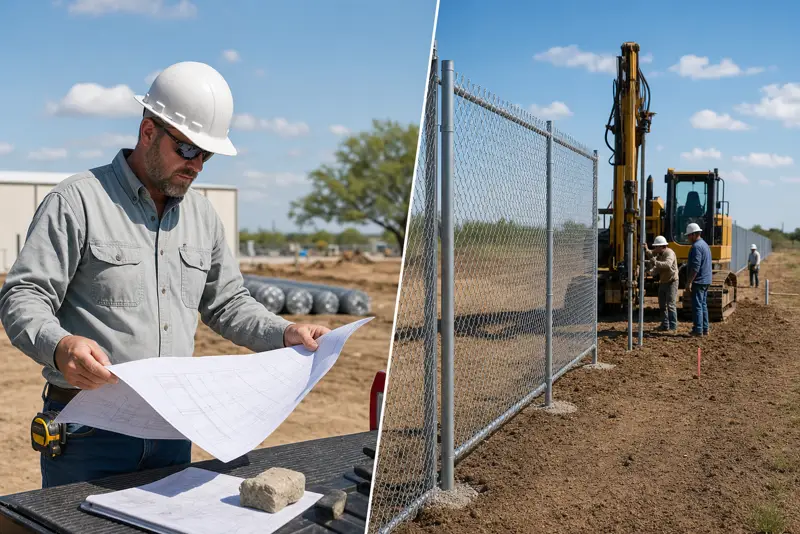 Commercial vs Residential Fence Contractor in Houston, TX: Key Differences Before You Hire