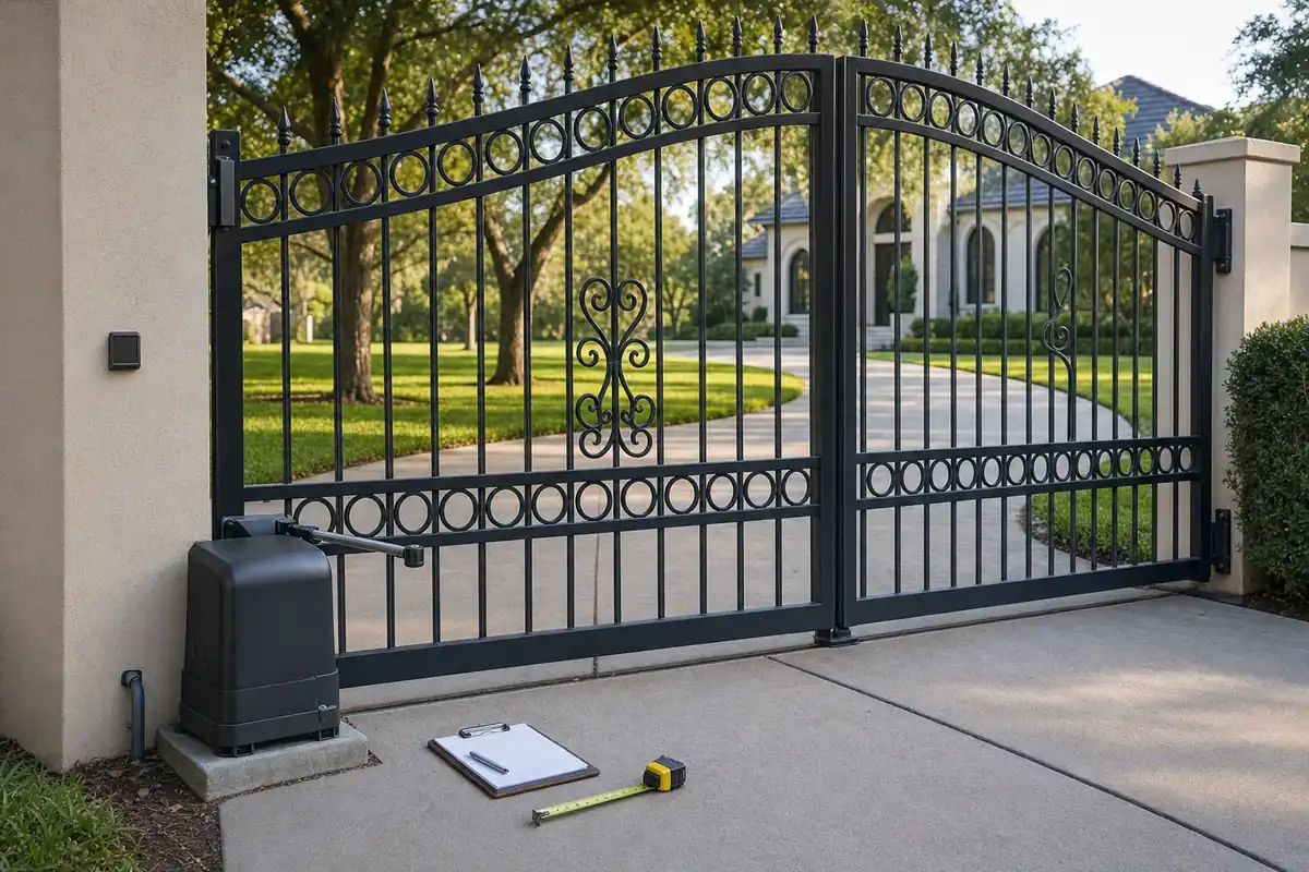 How Much Does Commercial Gate Installation Cost in Houston, TX?