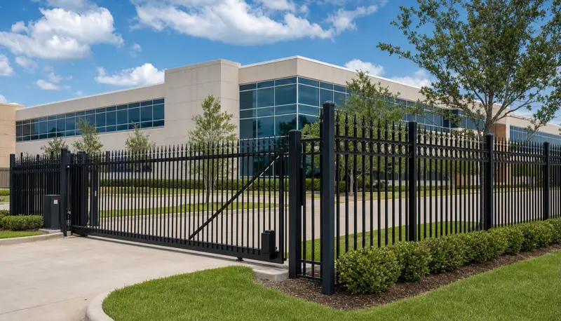 Commercial Iron Fence & Security Gates in Houston, TX
