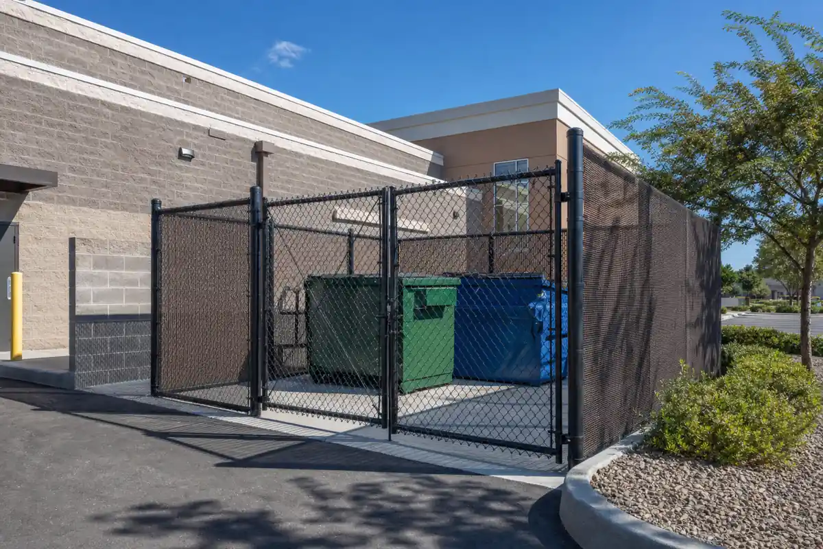 Dumpster Enclosure Fencing in Houston, TX - Code and Design Guide