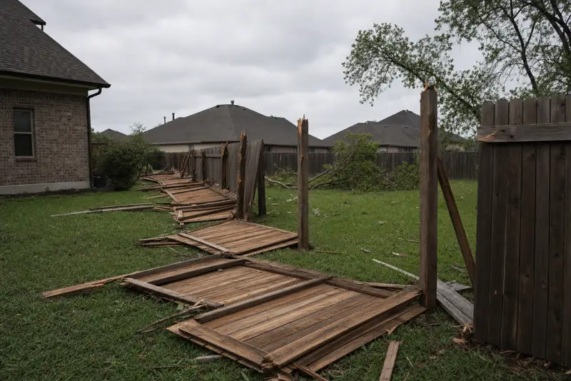 Fence Installation After Storm Damage in Houston, TX: What to Do First