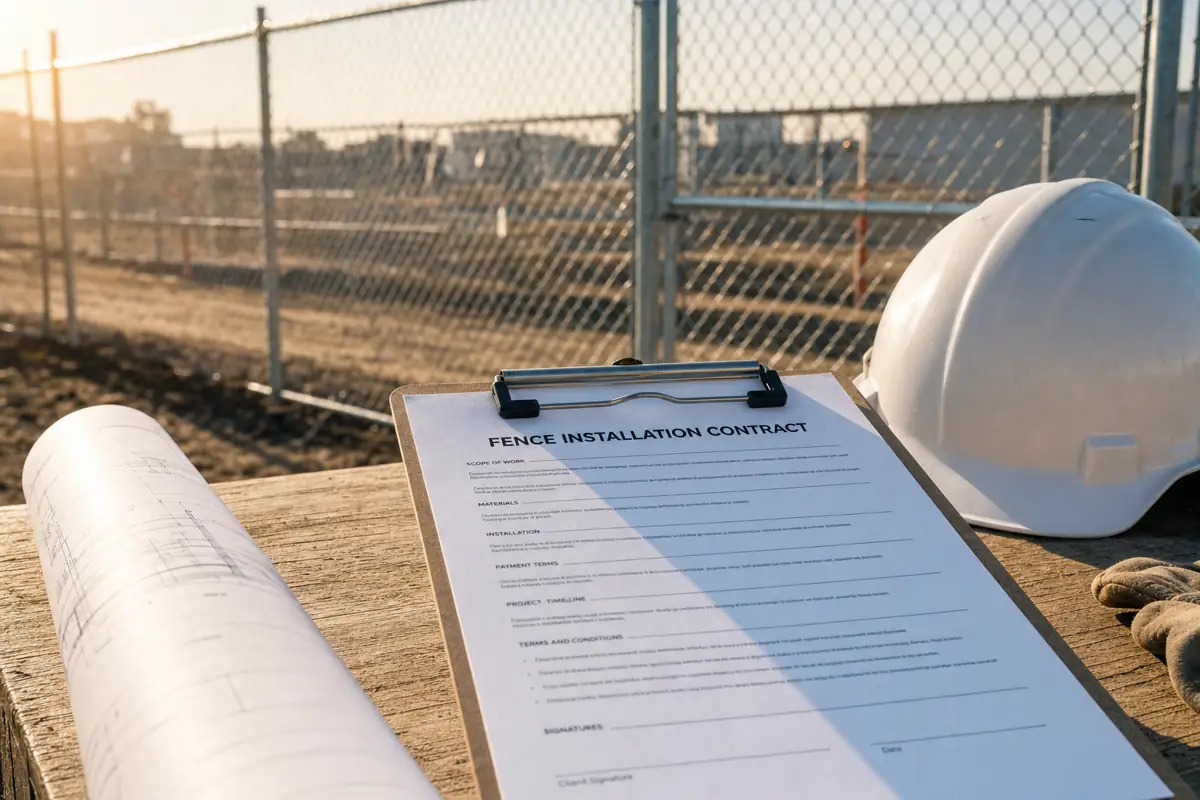 What to Expect in a Fence Installation Contract in Houston, TX