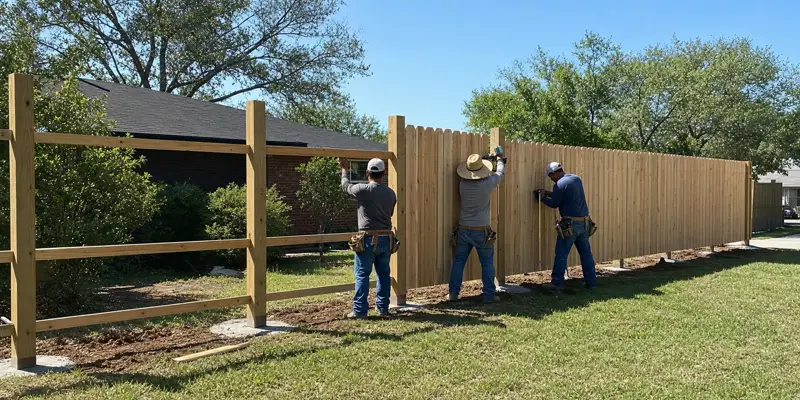 Fence Installation Process in Houston, TX: A Step-by-Step Guide for Homeowners