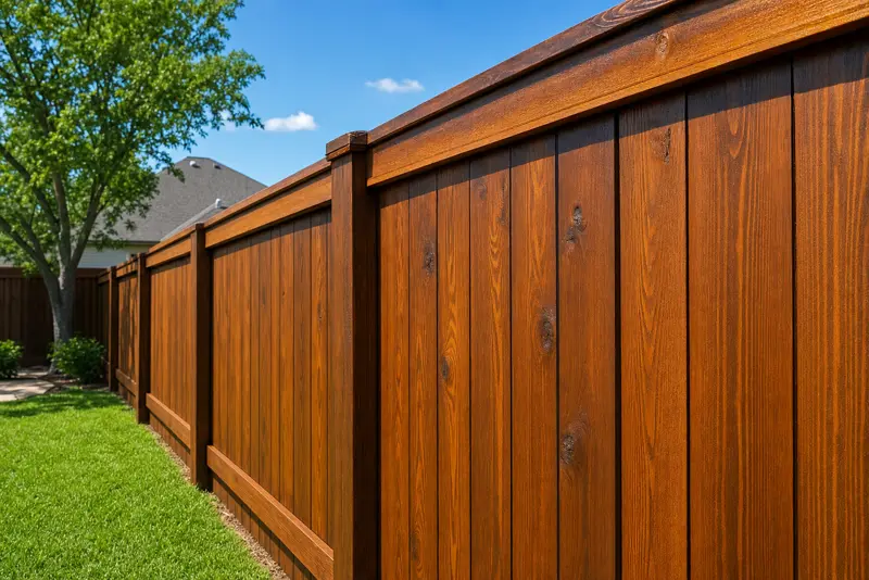 Wood Fence Staining & Painting in Houston, TX
