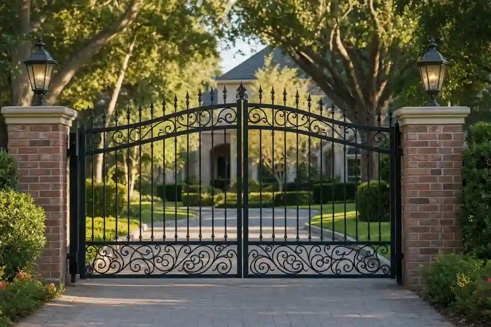 Iron Gates Houston, TX: 9 Design Choices That Affect Security and Curb Appeal