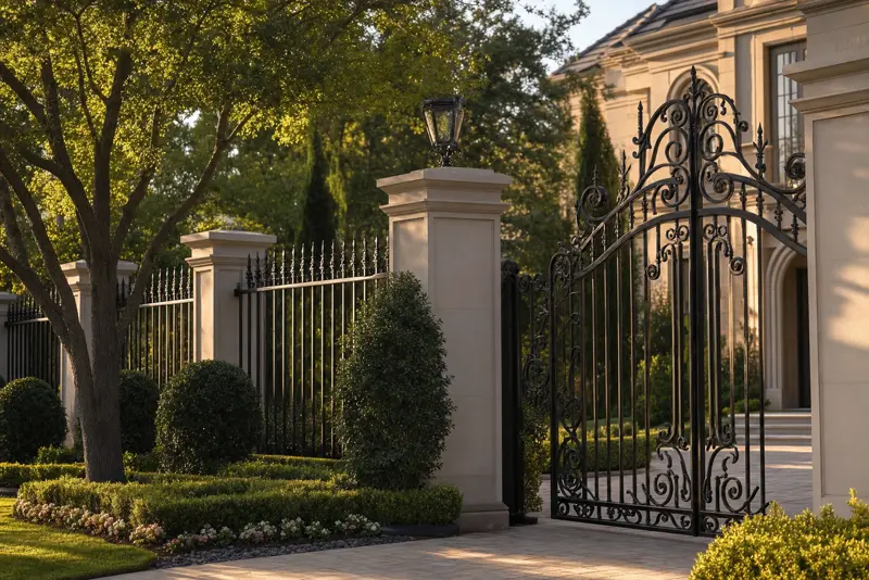 Ornamental Iron Fence in Houston, TX: Design & Installation