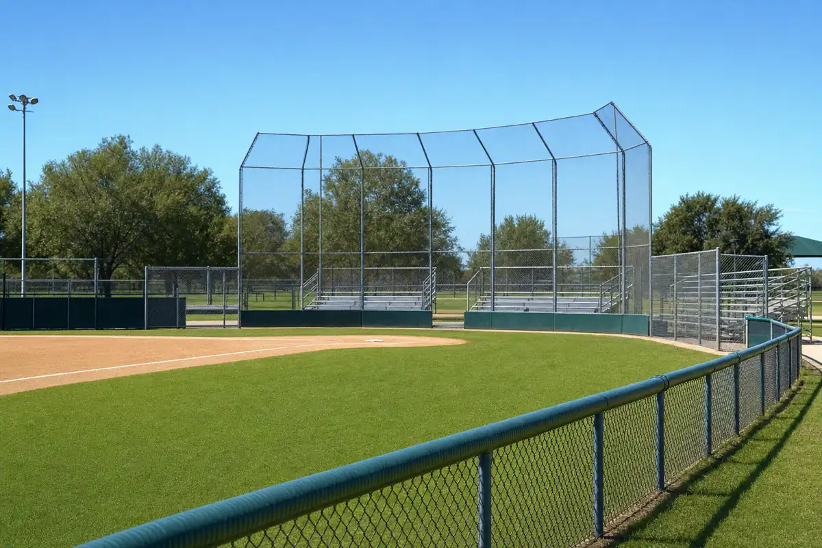 Sports Facility & Ball Field Fencing in Houston, TX