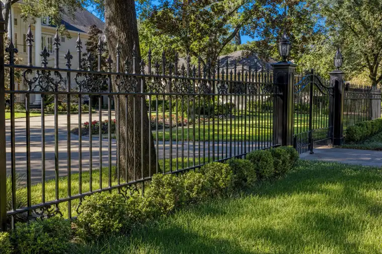 Wrought Iron Fence Installation in Houston, TX