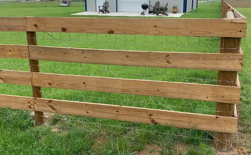 Cattle Fence cedar fence — Griffin Fence Houston, TX