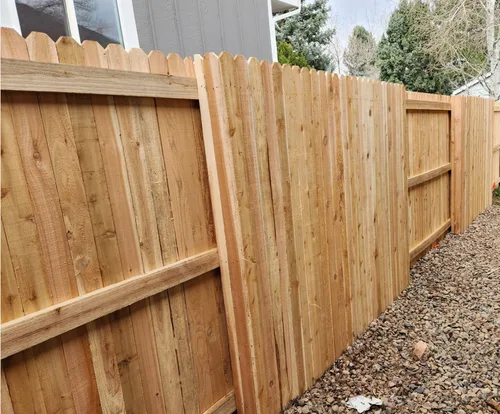 Good Neighbor cedar fence — Griffin Fence Houston, TX
