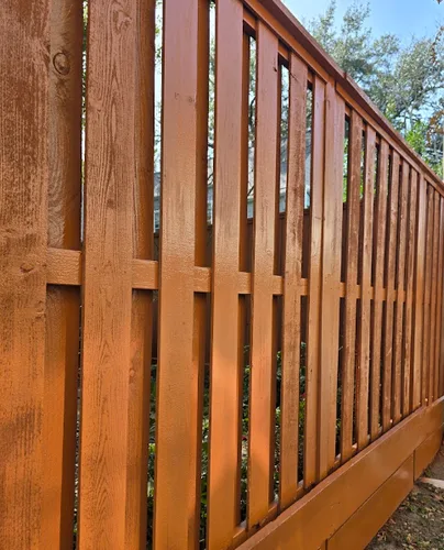 Shadow Box cedar fence — Griffin Fence Houston, TX
