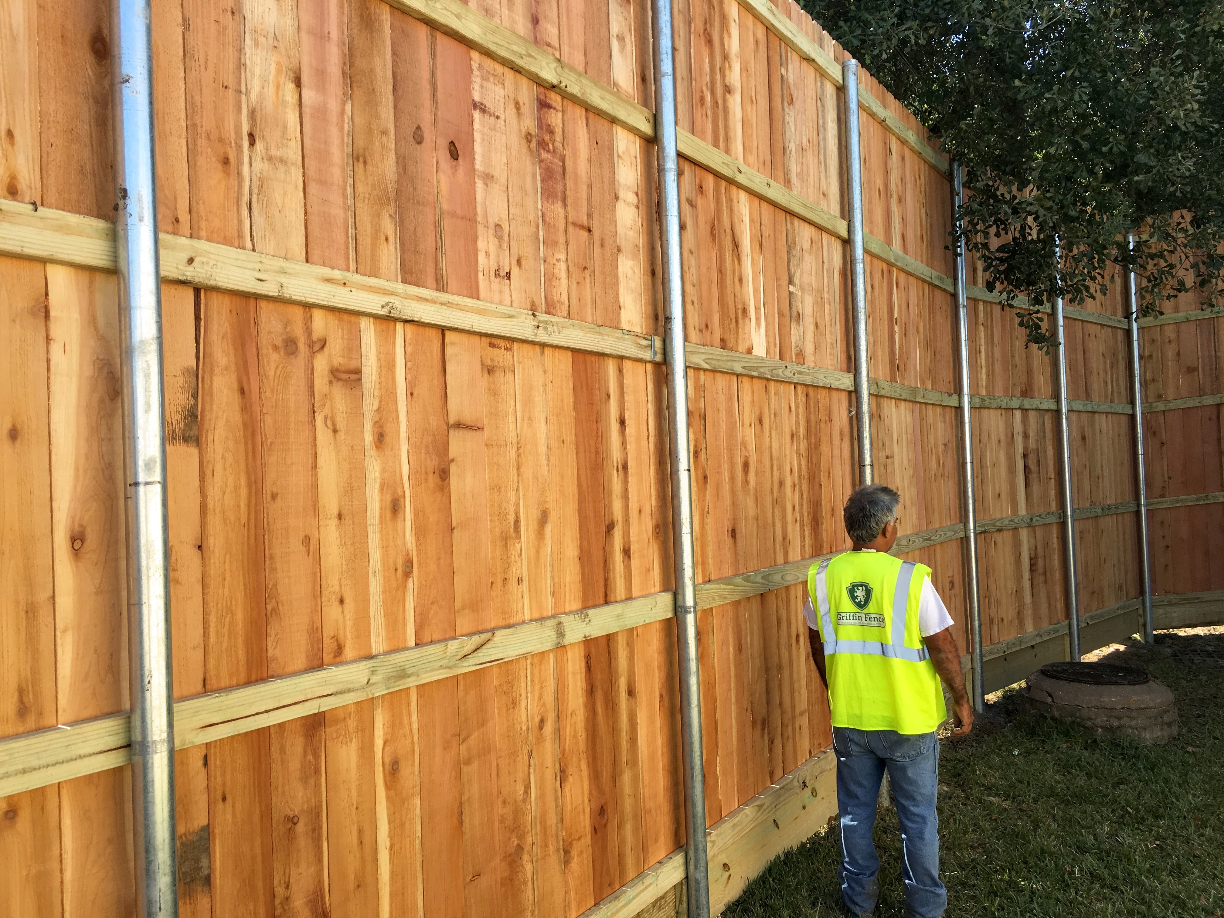 Commercial fence project — Griffin Fence Houston, TX