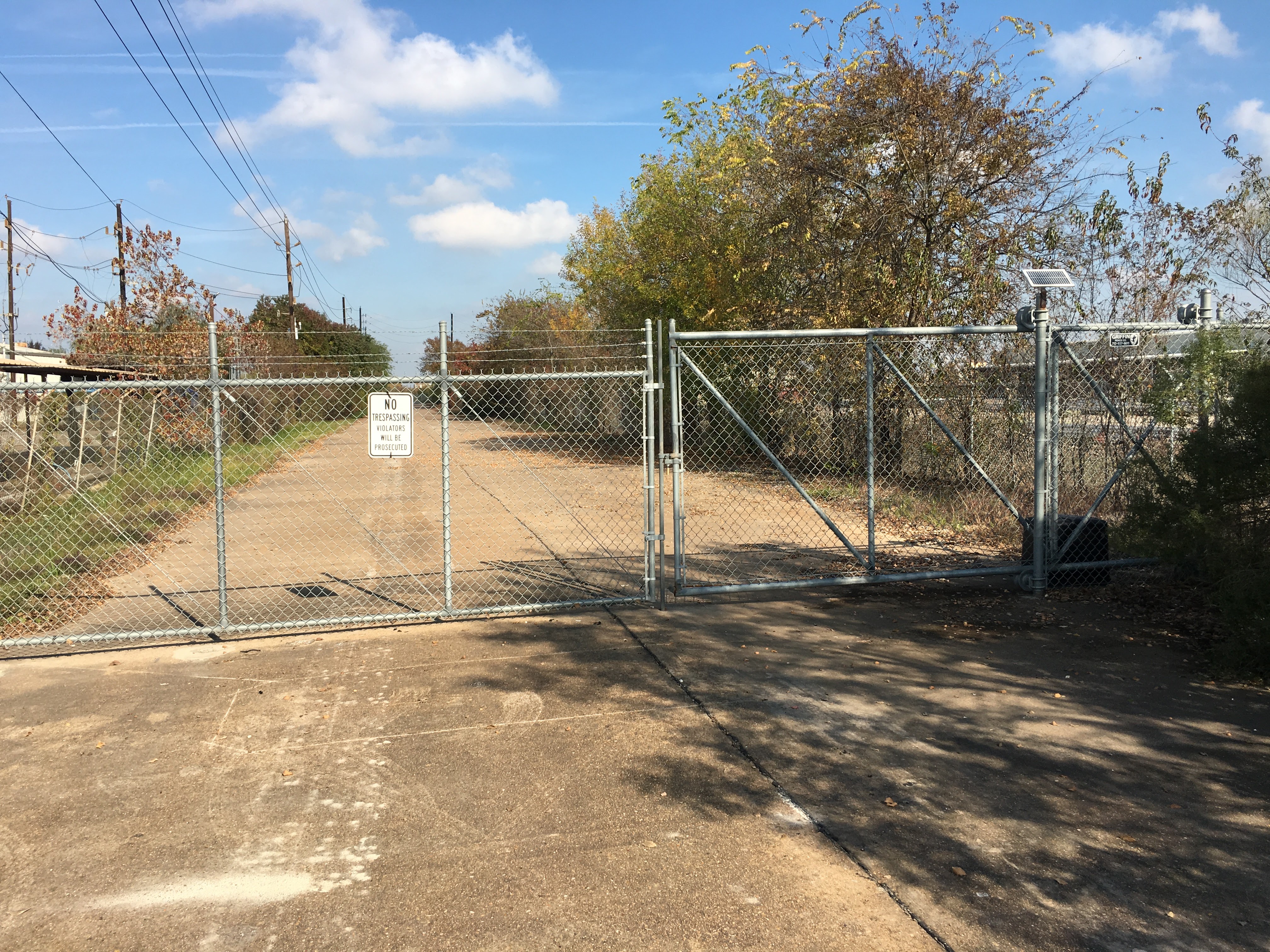 Commercial fence project — Griffin Fence Houston, TX