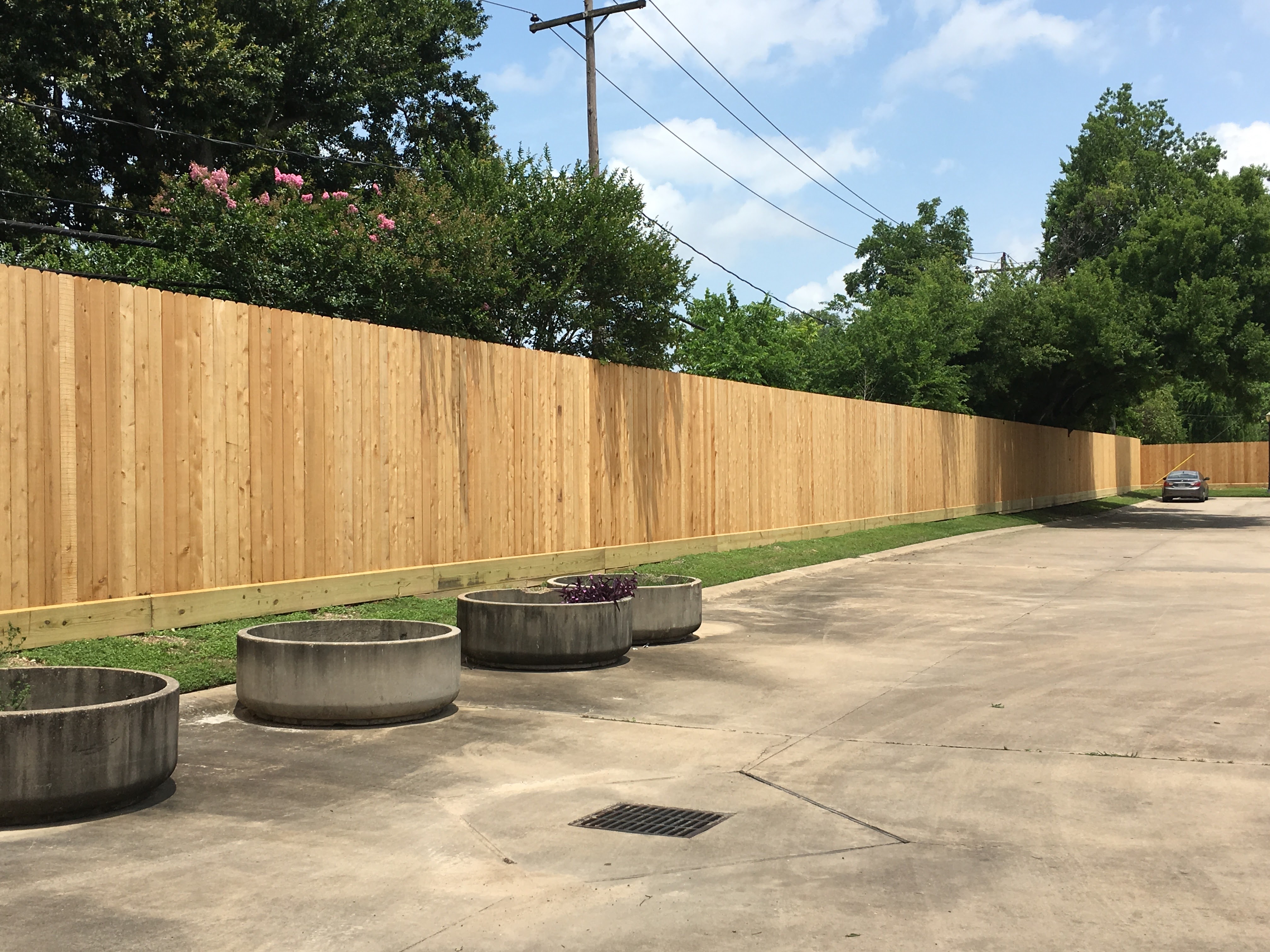 Commercial fence project — Griffin Fence Houston, TX