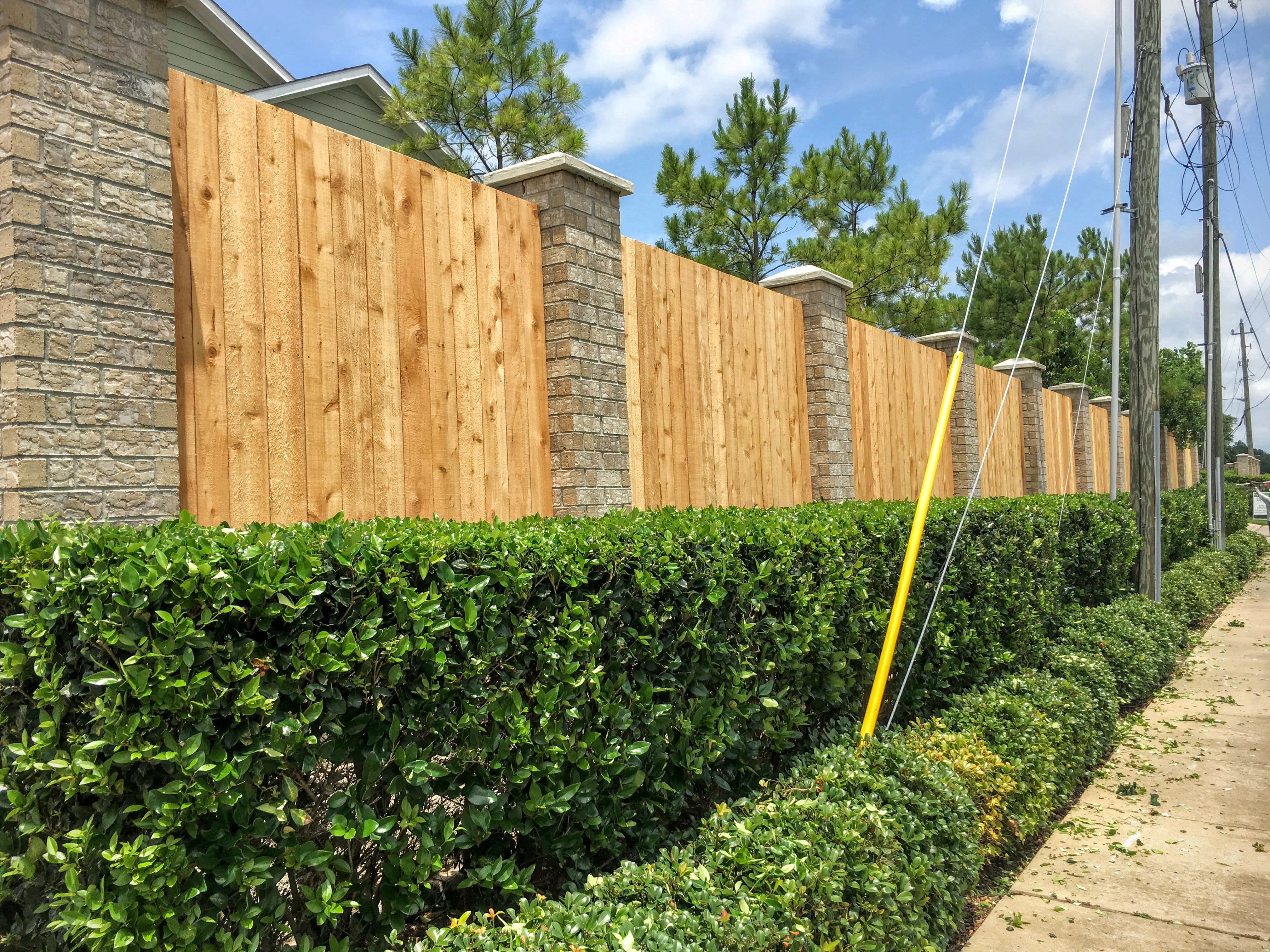 Commercial fence project — Griffin Fence Houston, TX