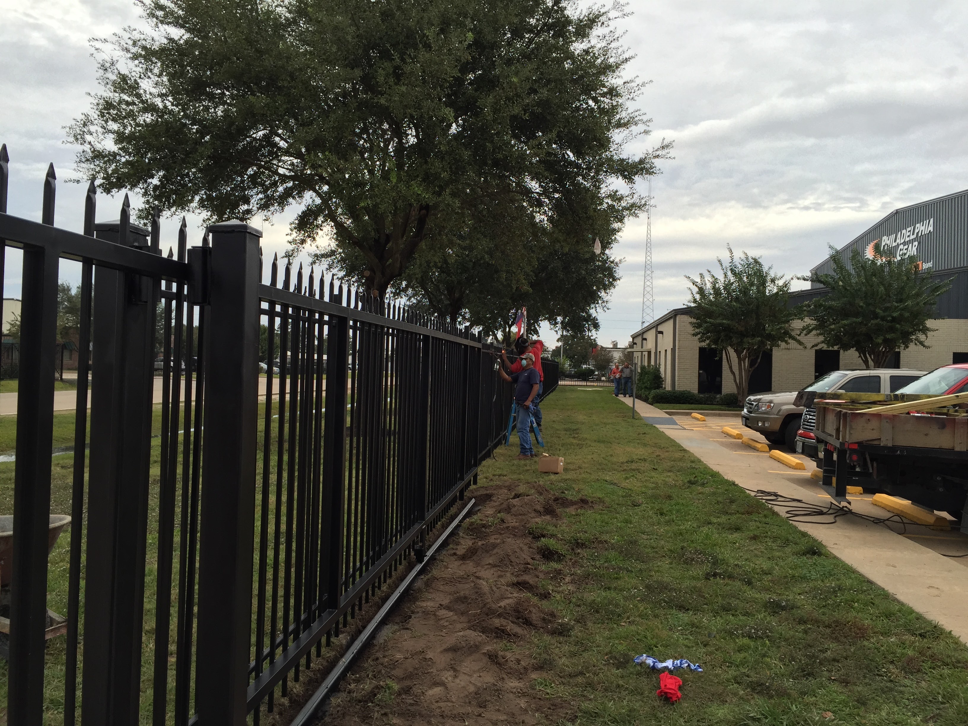 Commercial fence project — Griffin Fence Houston, TX