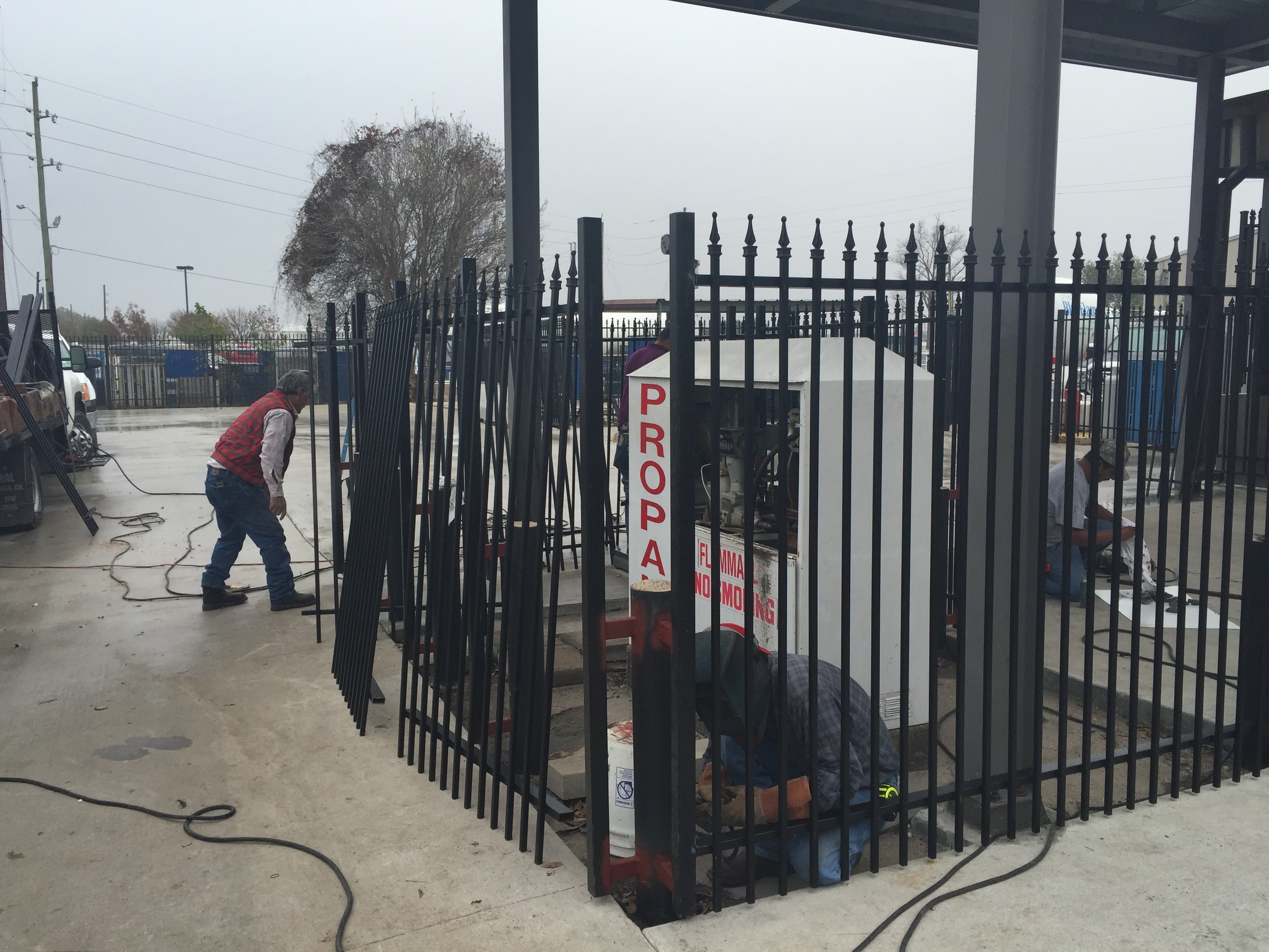 Commercial fence project — Griffin Fence Houston, TX