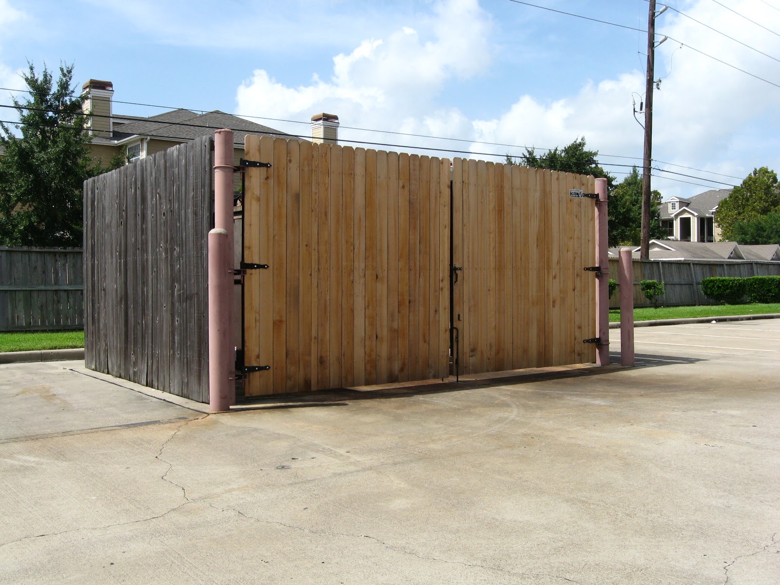 Commercial fence project — Griffin Fence Houston, TX