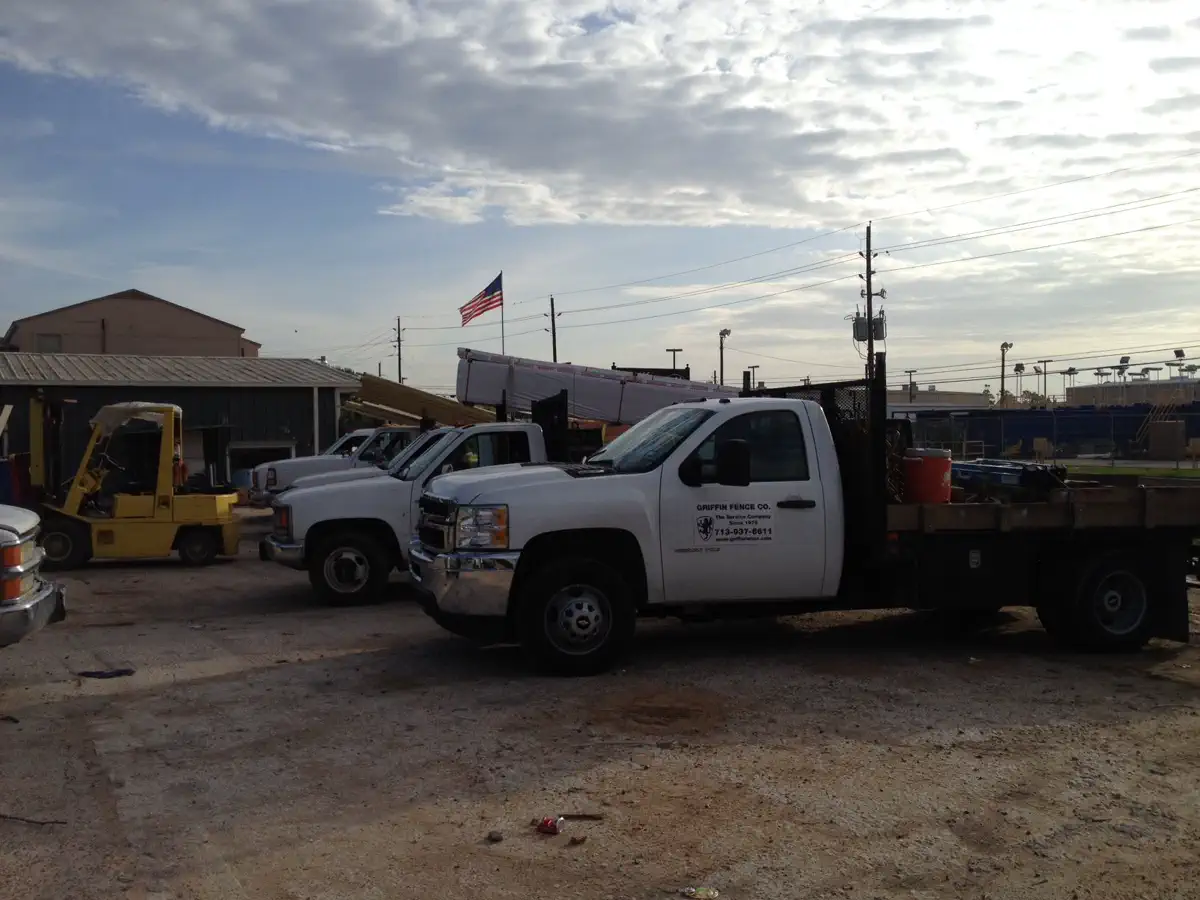 Griffin Fence project in Houston, TX