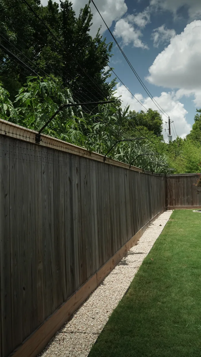Cat Fence Topper — Griffin Fence Houston, TX