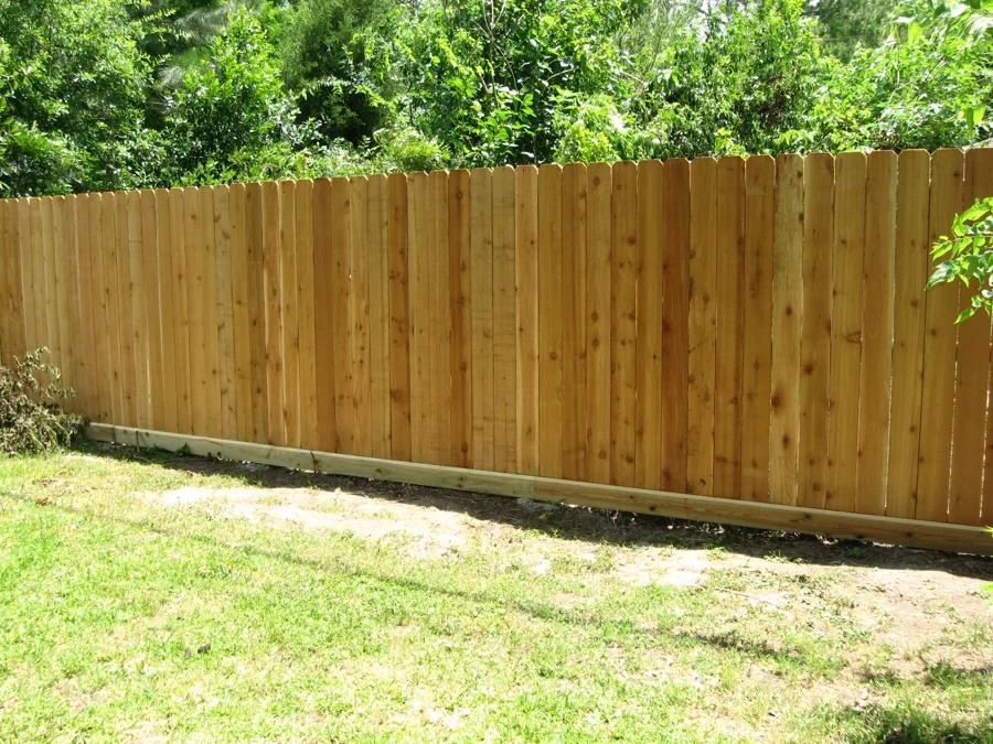 Dog-Ear Single-Face — Griffin Fence Houston, TX